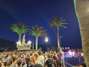 virgen del carmen prozession nerja
